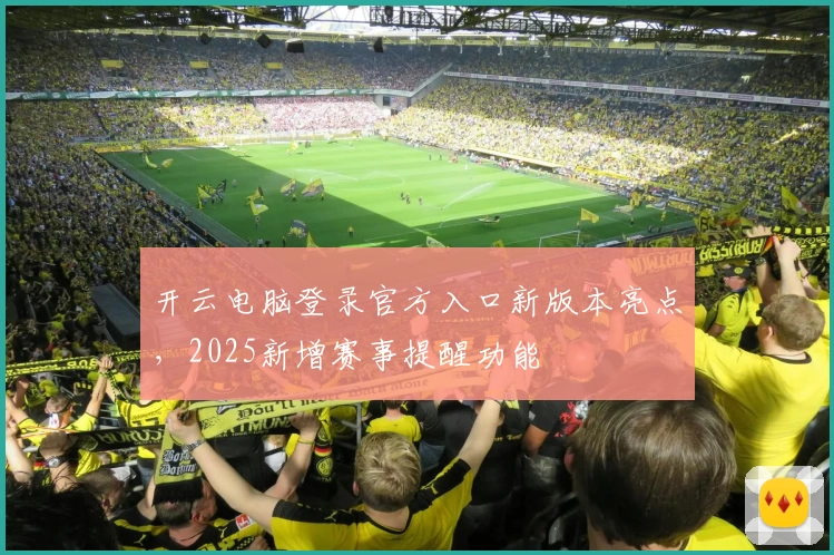 开云电脑登录官方入口新版本亮点，2025新增赛事提醒功能